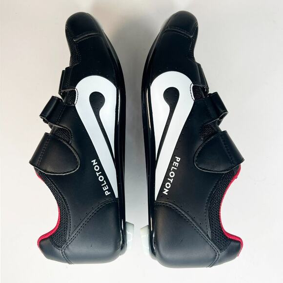 Peloton Cycling Cleats Shoes Bike Bike+ Delta Black Red Men 9 Women 11 / 42 NWOT main image 4